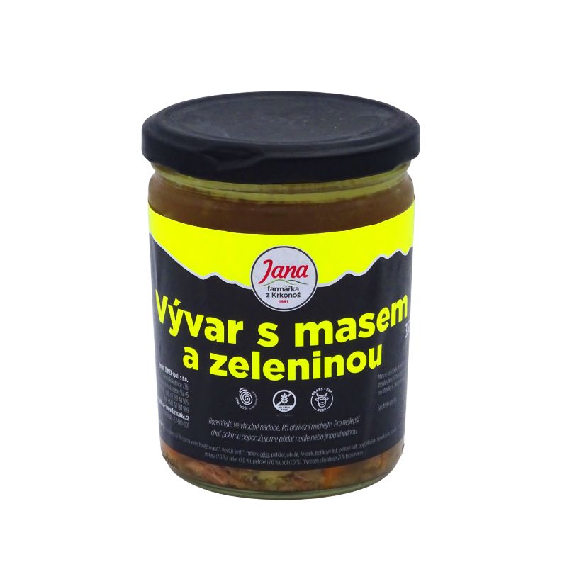 Malý vývar s masem a zeleninou